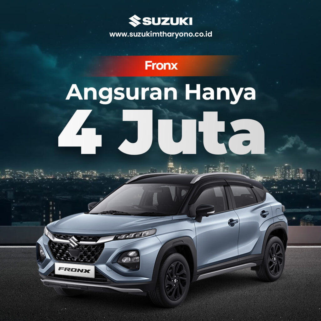 Suzuki Fronx Cicilan Ringan Suzuki Fronx Cicilan